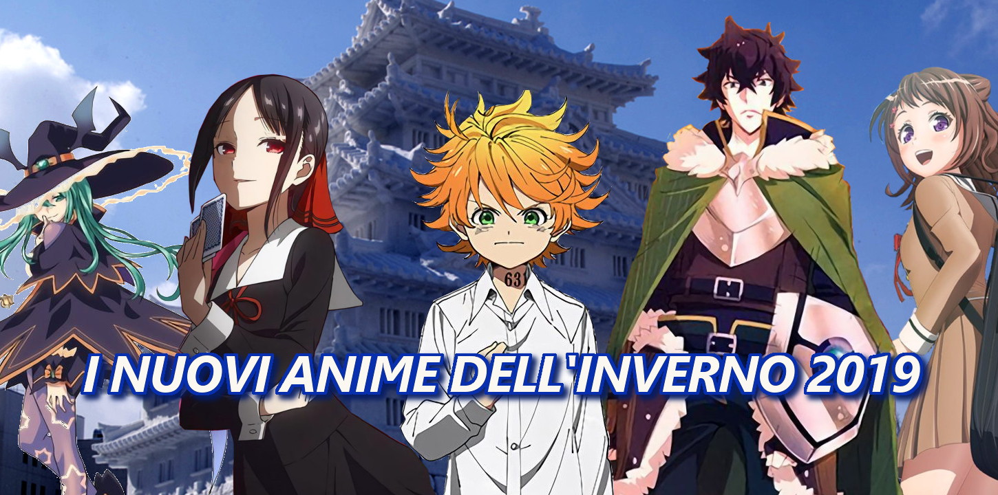 I nuovi anime Inverno 2019